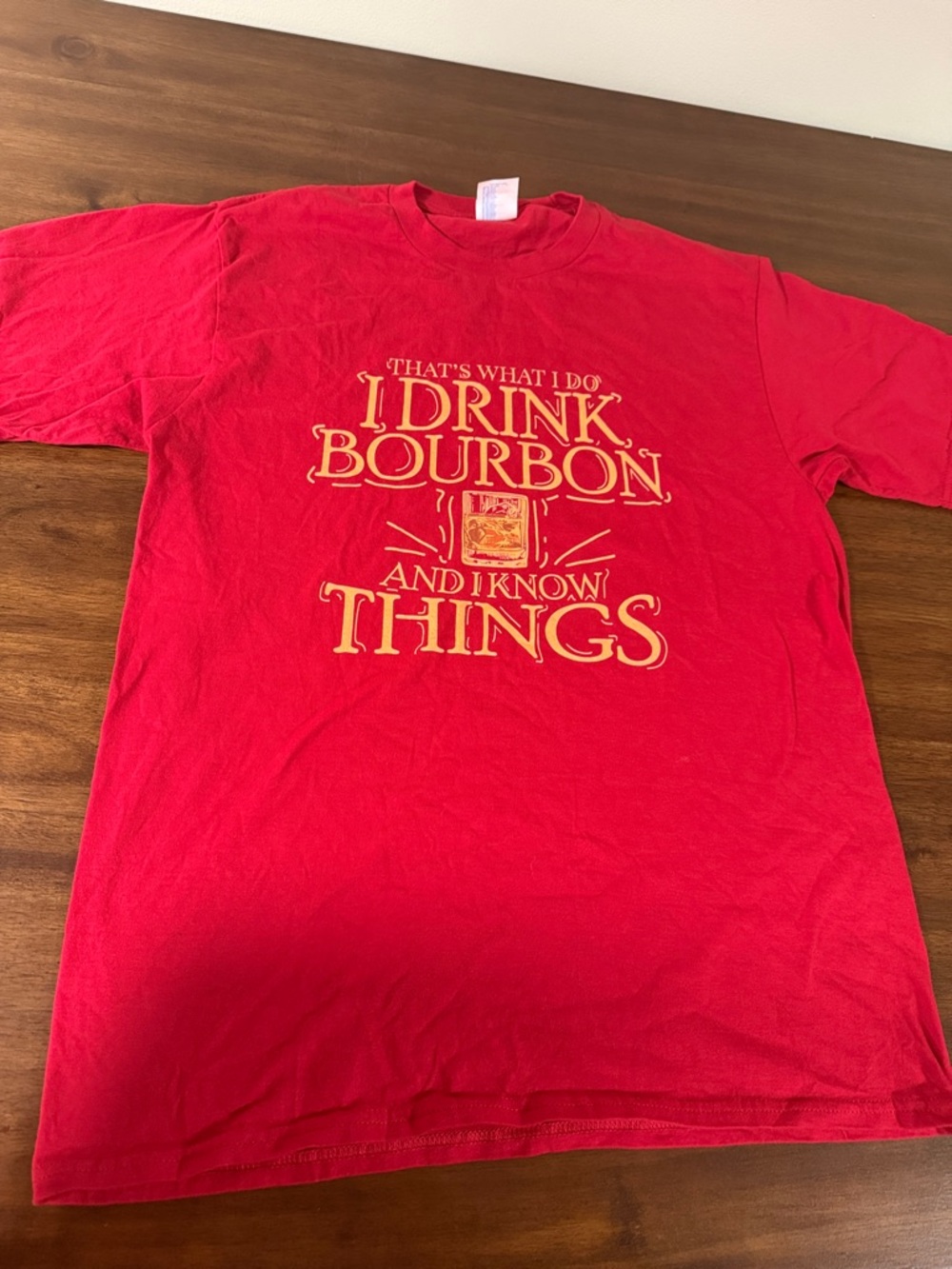 Red Graphic Bourbon T-Shirt